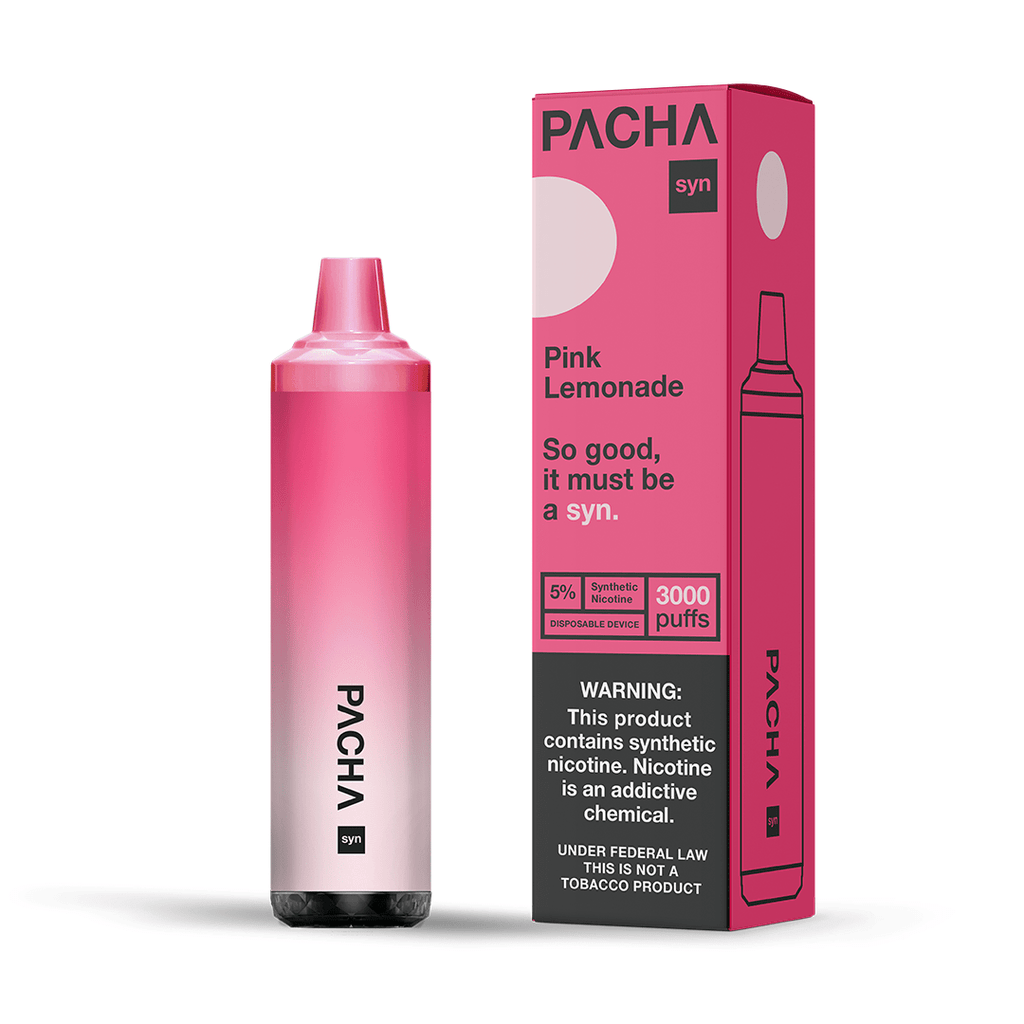 Pachamama Disposable vaporizer Synthetic Nicotine Pink Lemonade