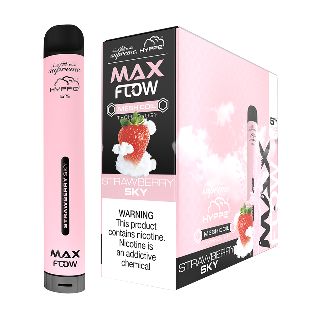 Hyppe Max Flow Strawberry Sky Flavour 2000 puffs
